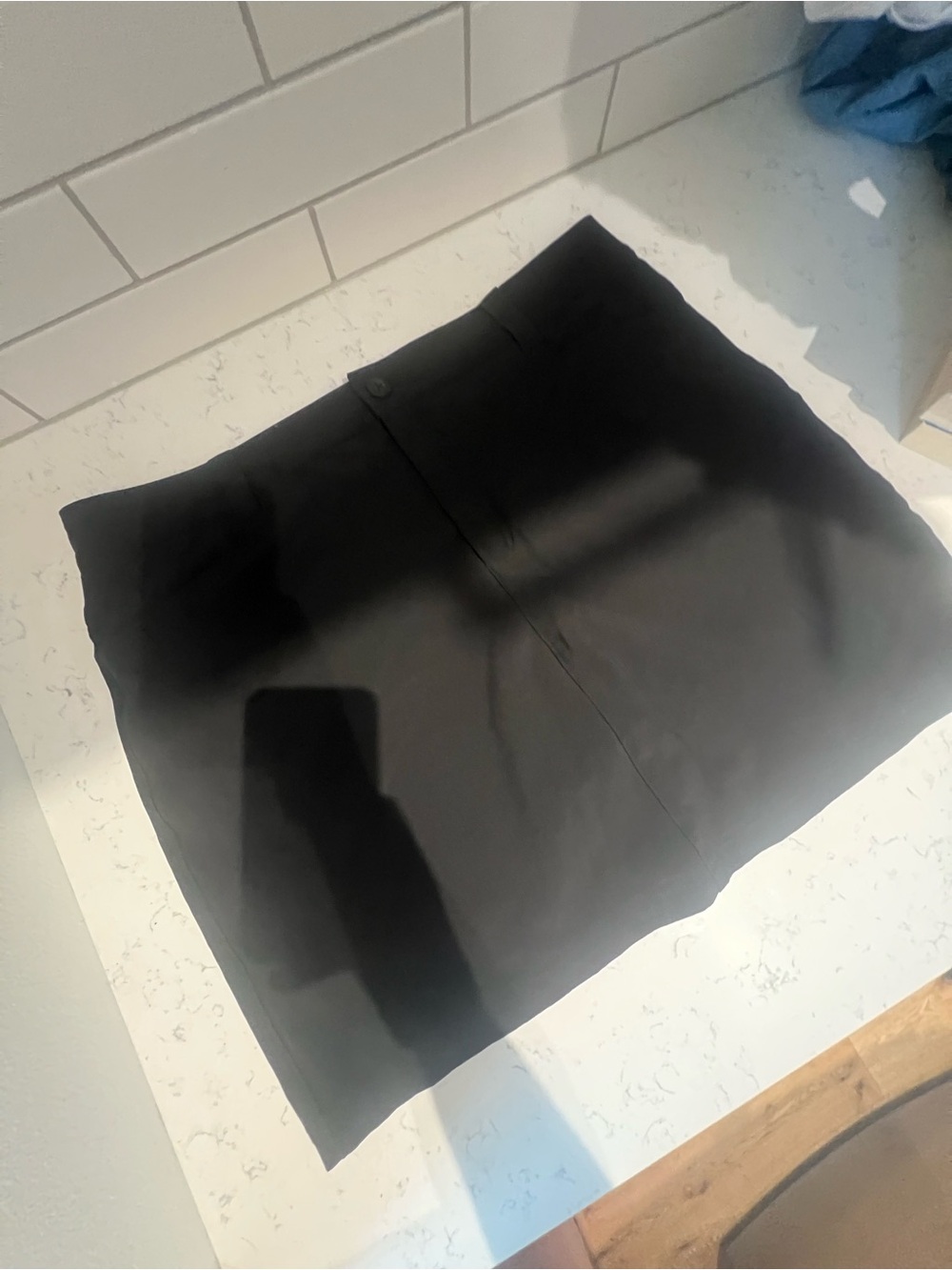 Eddie Bauer Black golf Skirt - Sleek Front Seam